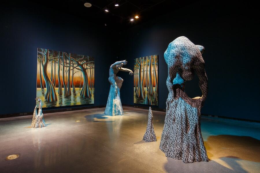 Didier William, 'Prospect.6: Gesture to Home', exhibition view. Courtesy: the artist and Prospect.6 New Orleans; photograph: Amber Shields