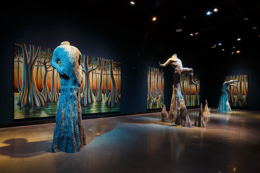 Didier William, 'Prospect.6: Gesture to Home', exhibition view. Courtesy: the artist and Prospect.6 New Orleans; photograph: Amber Shields